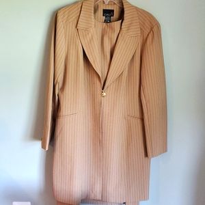 COPY - PRICE DROPPED Scarlett 2 Piece dress & coat Size 15/16 Tan